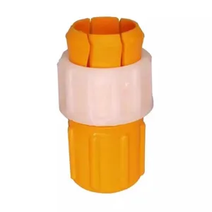 Universal faucet hose connector for car wash and washing machine water pipe quick fitting adapter.