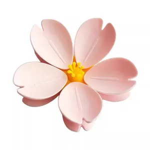 Kersenbloesem sluiting clip en koelkastmagneet, creatieve roze bloem voedsel opslag clip houder.