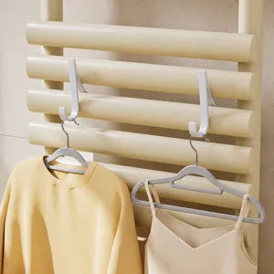 Radiator Hook Hanger Towel Holder Clothes Drying Anti-Slip Fixed Storage Rack New