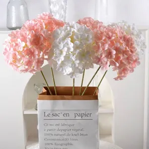 Lollipop Simulatie Hortensia Kunstbloem Zijden Doek Bruiloft Fotografie Rekwisieten Huisdecoratie Scandinavische Bloem