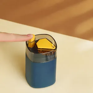 Push-up toothpick dispenser automatic pop-up toothpick holder container for kitchen home table