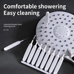 Multifunctional Shower Head Hole Cleaning Brush Small Crevice Brush For Faucet Phone Port Anti Clogging Cleaning Tool