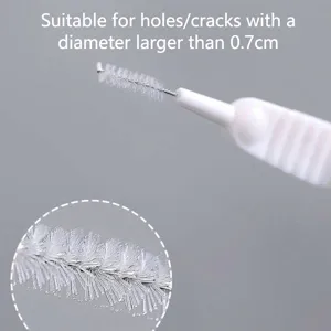 Multifunctional shower head hole cleaning brush for gaps with diameter above 0.7cm