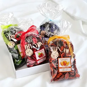 Dried flower sachet for wardrobe closet drawer natural aroma potpourri air freshener decor
