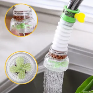 Kitchen Faucet Extender Anti-Splash Water Filter 360 Degree Rotatable Sprayer Tap Aerator Purifier Kitchen Sink Accessories