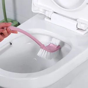 Set scopino WC con manico lungo per una pulizia profonda del bagno e della tazza