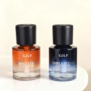 150ml spray fragrance diffuser bottles in orange and blue gradient for car and home