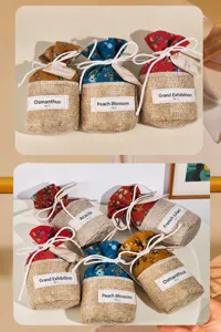 Traditional Chinese idiom sachet aroma bag for wardrobe and car deodorization fragrant charm
