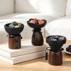 Volcanic Stone Aromatherapy Essential Oil Diffuser Crystal Desktop Fragrance Decoration Home Air Freshener