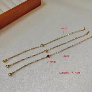 Elegante set di bracciali tennis in cristallo a cuore dorato per donne con misure