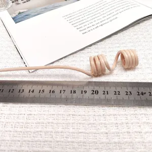 Curled rattan diffuser reed accessory for essential oils, natural wood decorative aroma stick