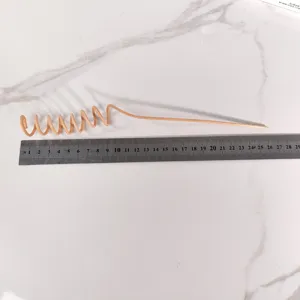 Detail view of the special-shaped curved rattan aroma diffuser stick, perfect for home fragrance.
