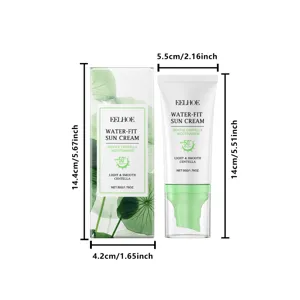Eelhoe αντιηλιακη κρεμα προσωπου με centella nicotinamide spf50 προστασια 50g σωληναριο
