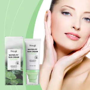 Αντιηλιακή κρέμα Hoygi Water-Fit SPF 50+ PA++++ με centella και niacinamide για πρόσωπο.