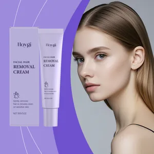 Crème Dépilatoire Faciale Douce HOYGI Peau Lisse Soins Quotidiens Épilateur Visage Pour Femmes