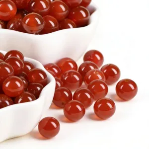 Natural red agate loose round beads for DIY handmade jewelry crafting bracelets necklaces