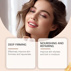 Facial skin firming essence stick detail showing deep nourishing and repairing benefits.