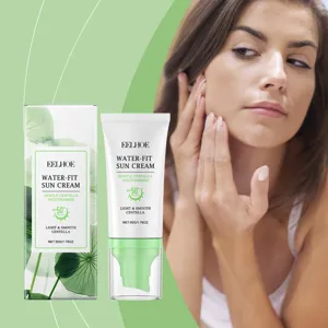 Δροσιστική Αντηλιακή Κρέμα Centella Asiatica SPF50 Προστασία UV Εξωτερικού Χώρου Ενυδατική Καθημερινή Φροντίδα Δέρματος