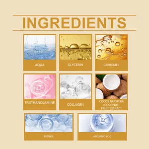 Infografia detallada de ingredientes que muestra los componentes activos clave para la mascarilla.