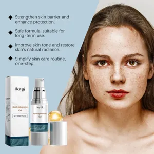 Hoygi spot-lightening gel for brightening skin tone and fading freckles effectively.