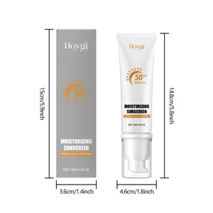 HOYGI vochtinbrengende zonnebrandcrème SPF 50 gezichtsbescherming lotion huidverzorging 50g