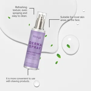 Spray identificateur de poils de visage HOYGI 100ml brume rafraichissante pour rasage.