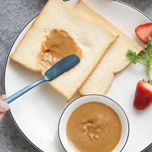 Stainless steel butter knife spread knife for jam bread kitchen dining table tool use