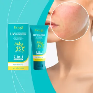 Hoygi Crema Solare Viso SPF 35 PA++++ 40g Protezione Solare Leggera Idratante Cosmetico