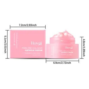 HOYGI PDRN Crème Visage Capsule Collagène Rose Hydratante Raffermissante 55g