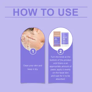 Guide d'utilisation du stick solaire Eelhoe Peptides Bakuchiol pour la protection du visage.