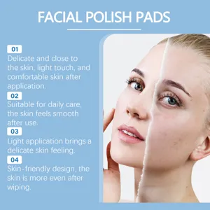 Dischetti esfolianti per il viso per una cura quotidiana delicata, texture liscia e idratazione.