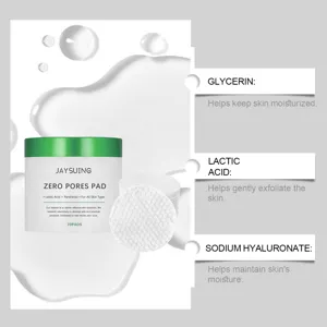 Επιθέματα απολέπισης JAYSUING Zero Pores με γαλακτικό οξύ για καθαρή και απαλή επιδερμίδα.