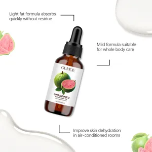 OUHOE huile de graines de goyave 30ml hydratante et nourrissante pour soin du corps