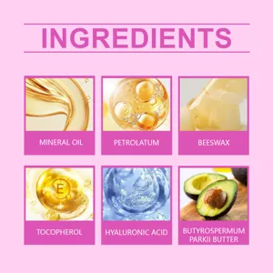 Descubre los ingredientes clave de la mascarilla labial hidratante EELHOE y cuidado.