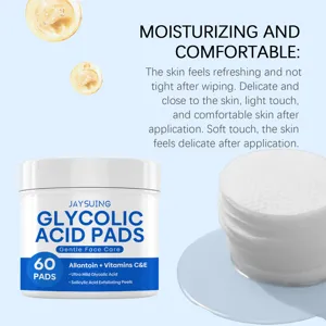 Jaysuing Pad Exfoliaseis Prosopou Glykoliko Oksy 60 Temachia Apali Enydatosi Frodida Katharismos