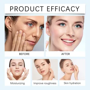 Masque facial peel-off au collagène détail efficacité avant après hydratation de la peau.