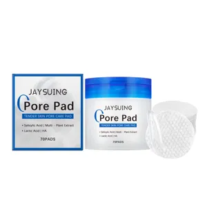 JAYSUING Tampons Nettoyants pour les Pores à l'Acide Salicylique 70pcs Disques Exfoliants