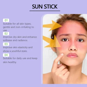 Stick solaire EELHOE hydratant visage, doux et parfait pour les soins de la peau au quotidien.