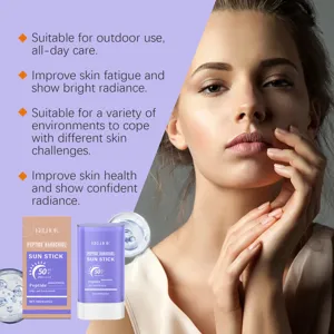 EELHOE Stick Solaire Peptide Bakuchiol SPF50+ PA++++ protection visage légère extérieure