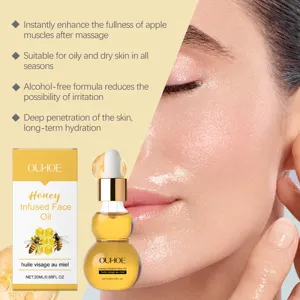 OUHOE olio viso al miele 20ml idratazione profonda cura nutriente della pelle del viso radiosa