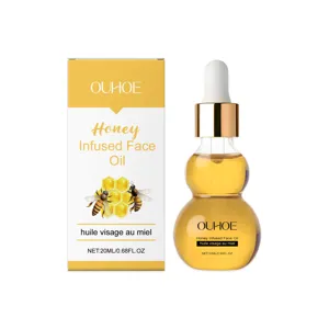 OUHOE Olio per il viso infuso di miele idratante nutriente siero per la cura della pelle 20ml