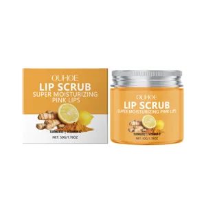 OUHOE Gommage a Levres au Curcuma Hydratant et Exfoliant Soin des Levres 50g Principal