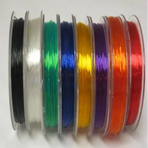 Cordino Elastico Trasparente In Cristallo Per Creazione Di Gioielli Con Perline Braccialetto Filo