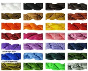 Cordón de jade trenzado multicolor de 1,5 mm para hacer joyas y collares artesanales