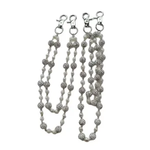 12mm rhinestone ball hip-hop pants chain and waist chain for jeans and bags