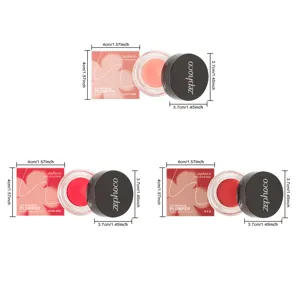 Set repulpant à lèvres coloré Zephoco 3 teintes gloss hydratant lèvres verre 10g