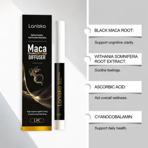 LANISKA inalatore nasale per aromaterapia a base di erbe con estratti naturali per freschezza.