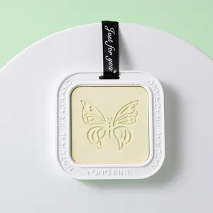 Plaster Car Aromatherapy Diffuser Butterfly Relief Hanging Fragrance Tablet With Spray Perfume For Vehicle Wardrobe