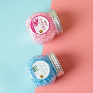 100g perles de parfum pour linge longue durée adoucissant arôme frais bouteille
