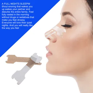 Anti-snoring nasal strips breathable breath right strips for a better night sleep
